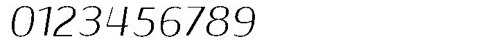 Shiftea Medium Semi Condensed Italic Font OTHER CHARS