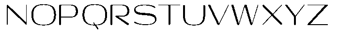 Shiftea Medium Semi Condensed Font UPPERCASE