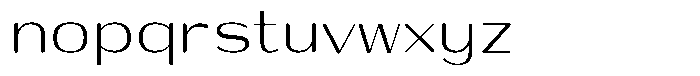 Shiftea Medium Semi Condensed Font LOWERCASE