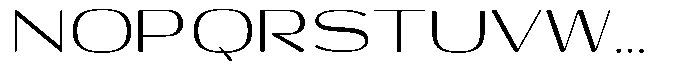Shiftea Medium Semi Expanded Font UPPERCASE