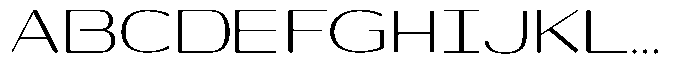 Shiftea Medium Font UPPERCASE