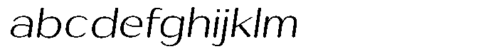 Shiftea Sem Bold Condensed Italic FONT