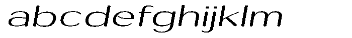 Shiftea Sem Bold Exp Italic FONT