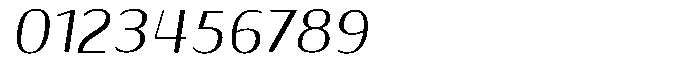 Shiftea Sem Bold Semi Condensed Italic Font OTHER CHARS