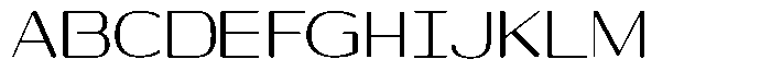 Shiftea Semi Bold Condensed Font UPPERCASE