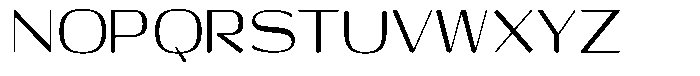 Shiftea Semi Bold Condensed Font UPPERCASE