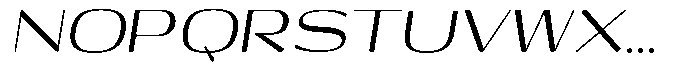 Shiftea Semi Bold Italic Font UPPERCASE