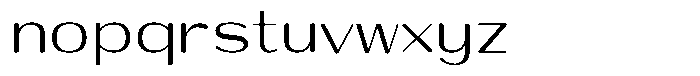 Shiftea Semi Bold Semi Condensed Font LOWERCASE