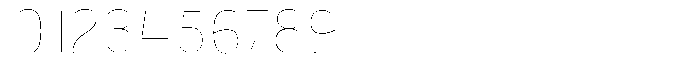 Shiftea Thin Condensed Font OTHER CHARS