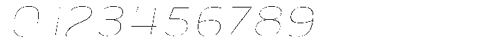 Shiftea Thin Expanded Italic Font OTHER CHARS