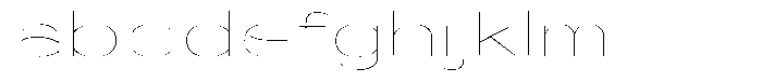 Shiftea Thin Expanded FONT
