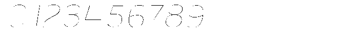 Shiftea Thin Italic Font OTHER CHARS