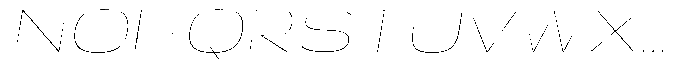 Shiftea Thin Italic Font UPPERCASE