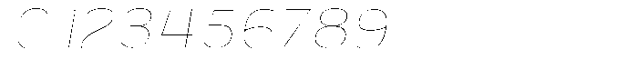 Shiftea Thin Sem Exp Italic Font OTHER CHARS