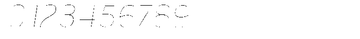 Shiftea Thin Semi Condensed Italic Font OTHER CHARS