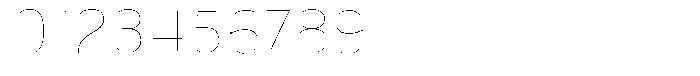 Shiftea Thin Semi Condensed Font OTHER CHARS