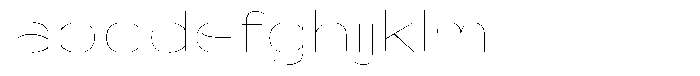 Shiftea Thin FONT