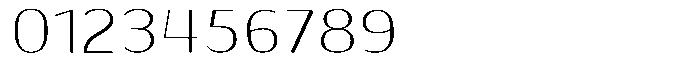 Shiftea Var Black Condensed Font OTHER CHARS