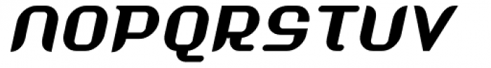 Shifty Italic Font LOWERCASE