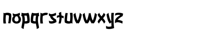 Shima Font LOWERCASE
