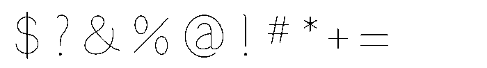 Shin StdN 12 K Font OTHER CHARS