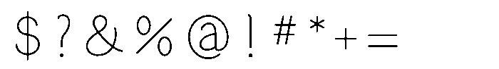 Shin StdN 6 K Font OTHER CHARS