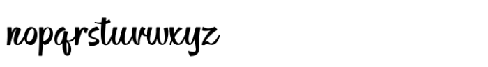 Shinay Font LOWERCASE