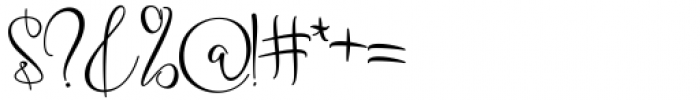 Shine Himawari Regular Font OTHER CHARS