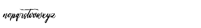 Shinerak Mottage Regular Font LOWERCASE