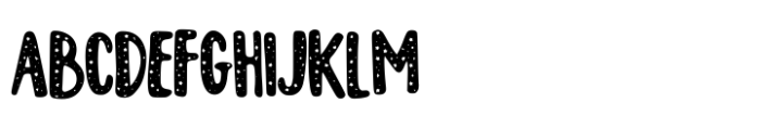 Shining Stars Font UPPERCASE