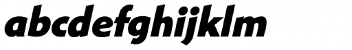 Shinn RR ExtraBold Italic Font LOWERCASE