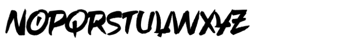 Shinobi Font LOWERCASE