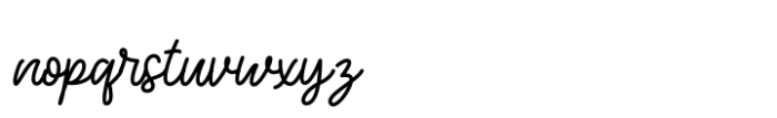 Shinrin Font LOWERCASE