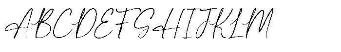 Shintalova Font UPPERCASE