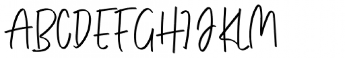 Shinthink Regular Font UPPERCASE