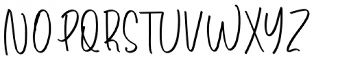 Shinthink Regular Font UPPERCASE