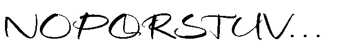 Shiny Cottage Regular Font UPPERCASE