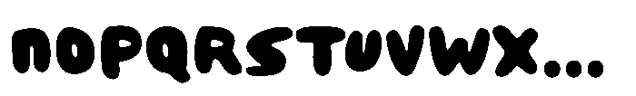 Shiny Rainbow Font LOWERCASE