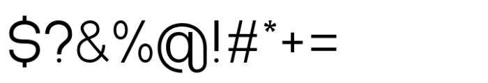 Shiomay Medium Font OTHER CHARS