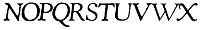 Shipley Rough Italic Alt Font UPPERCASE