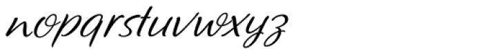 Shire Script Font LOWERCASE