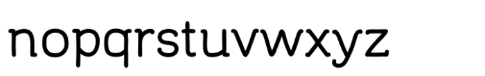 Shirin Regular Font LOWERCASE
