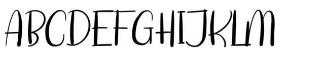 Shitti Beauty Regular Font UPPERCASE
