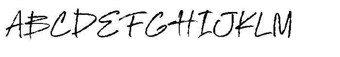 Shitylom Rustting Font UPPERCASE