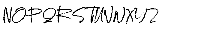 Shitylom Rustting Font UPPERCASE