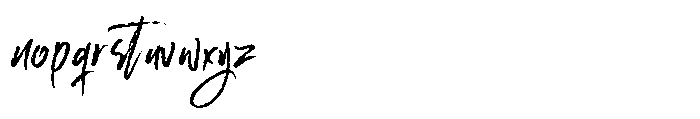 Shitylom Rustting Font LOWERCASE