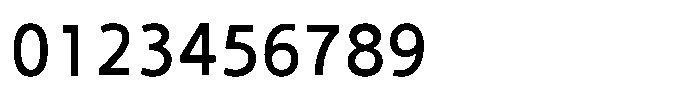 Shizuka Gothic DB Font OTHER CHARS