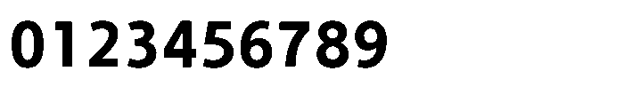 Shizuka Gothic EB Font OTHER CHARS