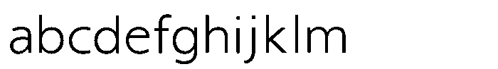 Shizuka Gothic L FONT