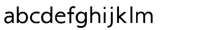 Shizuka Gothic M FONT